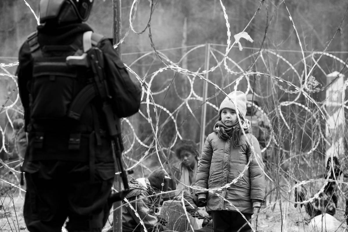 Kadr z filmu Zielona granica (Fot. materiały prasowe)