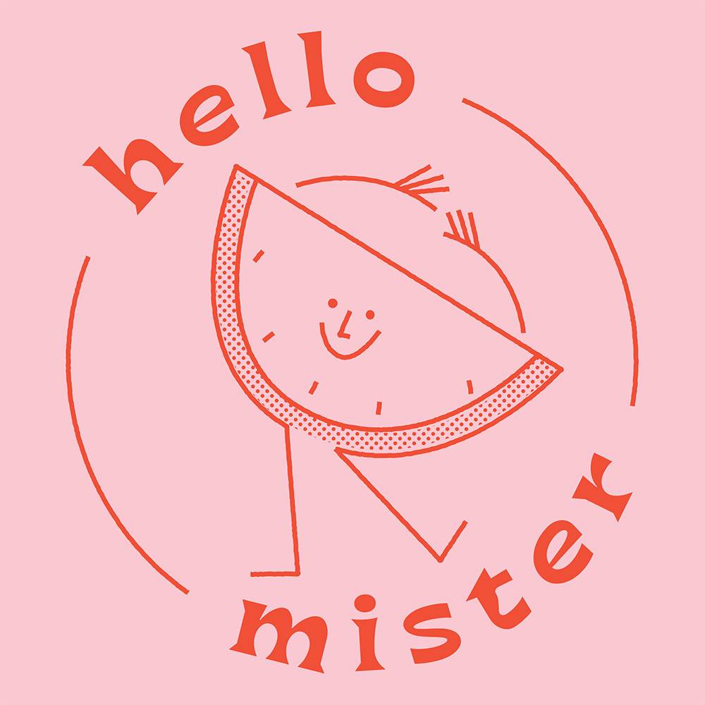 Logo Hello Mister, projekt Michał Loba