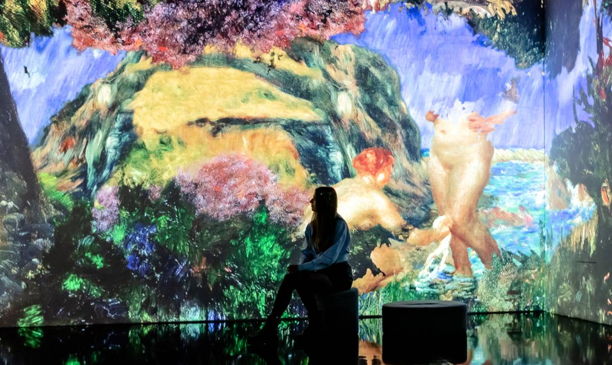 Multisensoryczna wystawa „Immersive Monet & The Impressionists”: Zanurzyć się w sztuce. Prac najsłynniejszych impresjonistów można doświadczyć na multisensorycznej wystawie „Immersive Monet & The Impressionists” w Fabryce Norblina w Warszawie.