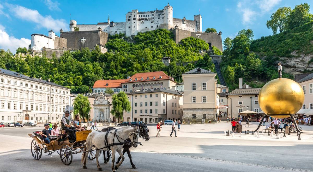 Salzburg: Jedno z najpiękniejszych miast Austrii. Austriacki Salzburg od 25 lat znajduje się na Liście Światowego Dziedzictwa Kulturowego UNESCO.
