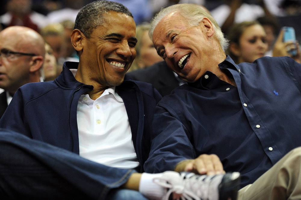 Z Joeem Bidenem  (Fot. Getty Images)