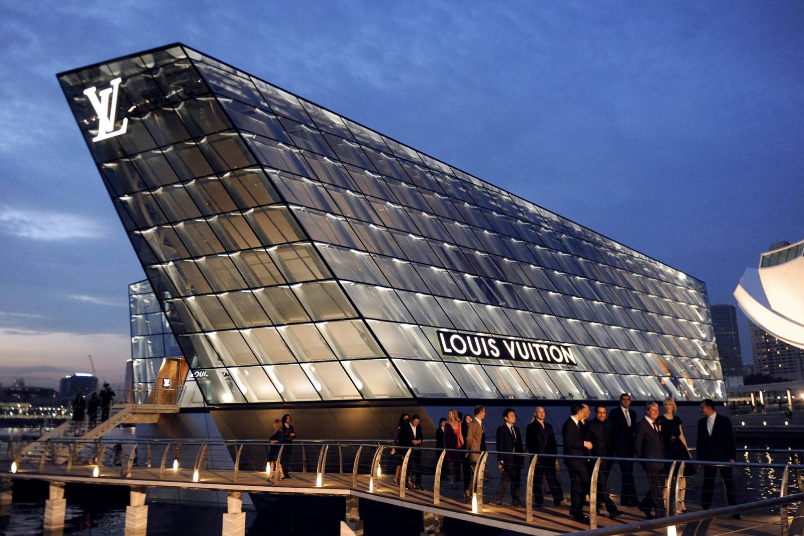 Butik Louis Vuitton w Singapurze (Fot. AFP/EAST NEWS)