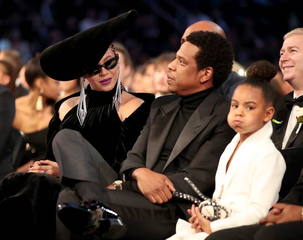 Z Jayem-Z i Blue Ivy (Fot. Getty Images)