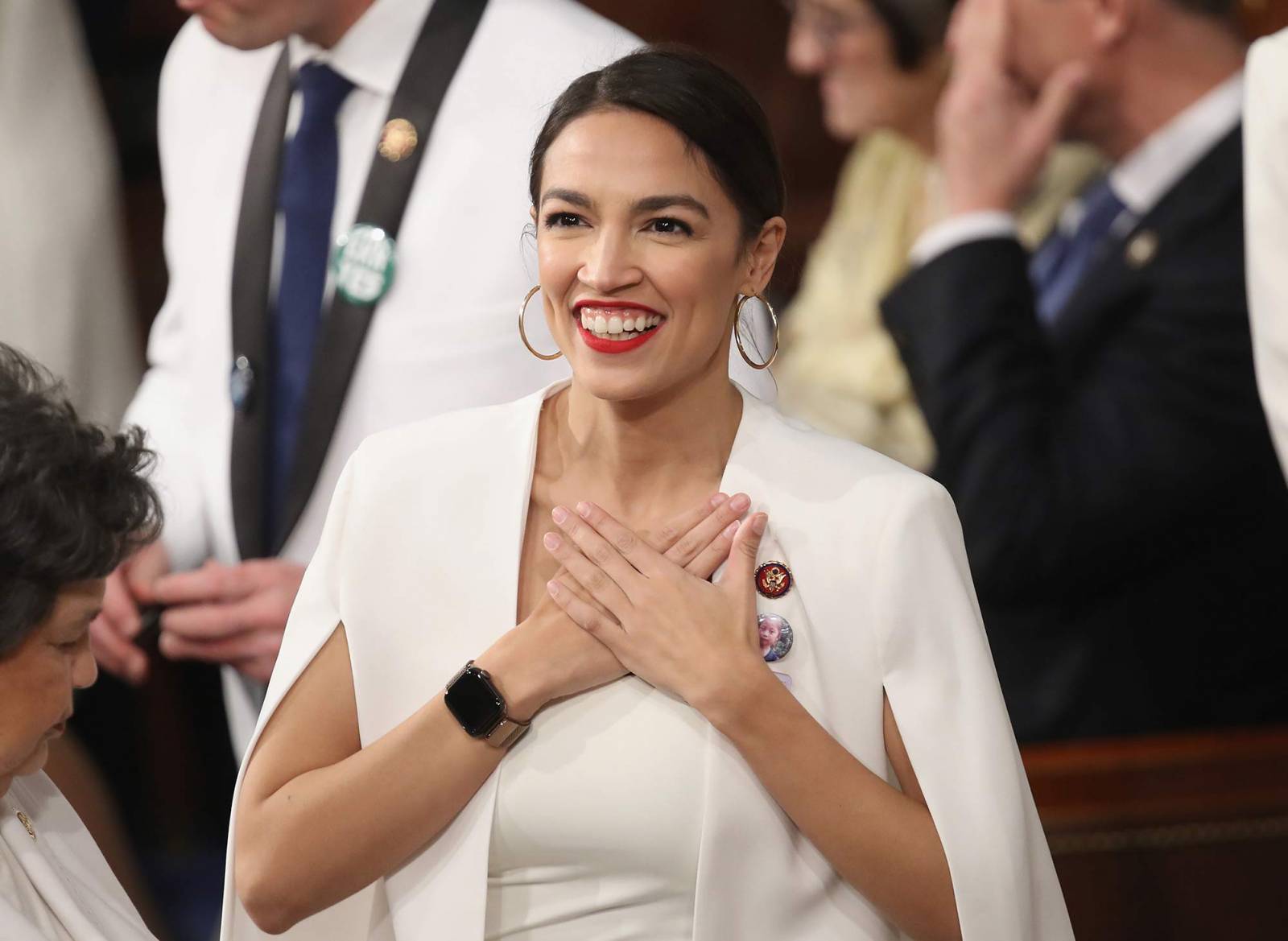 Alexandria Ocasio-Cortez (Fot. Win McNamee/Getty Images)