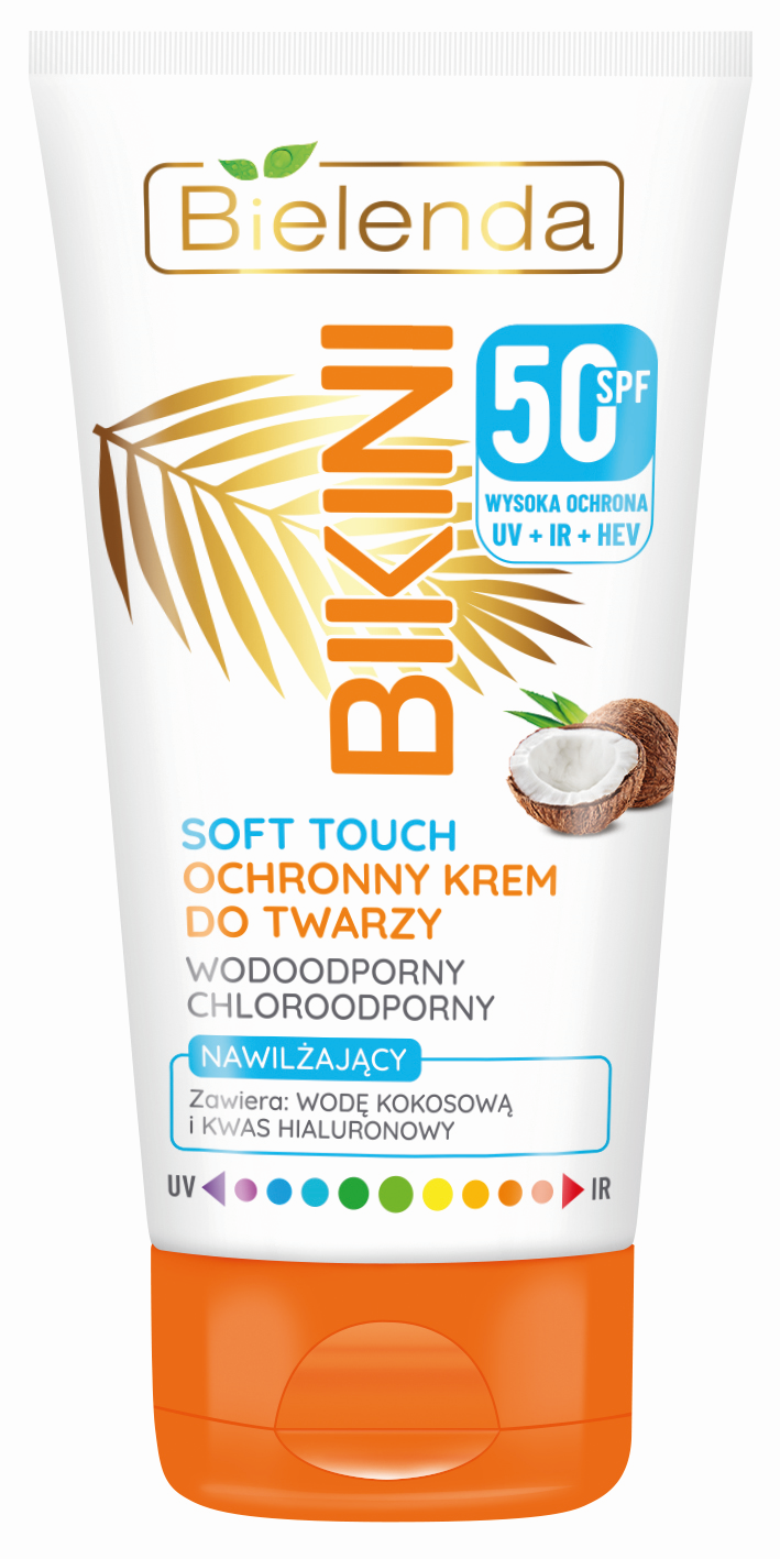 Bielenda Bikini Ochronny krem do twarzy SPF50