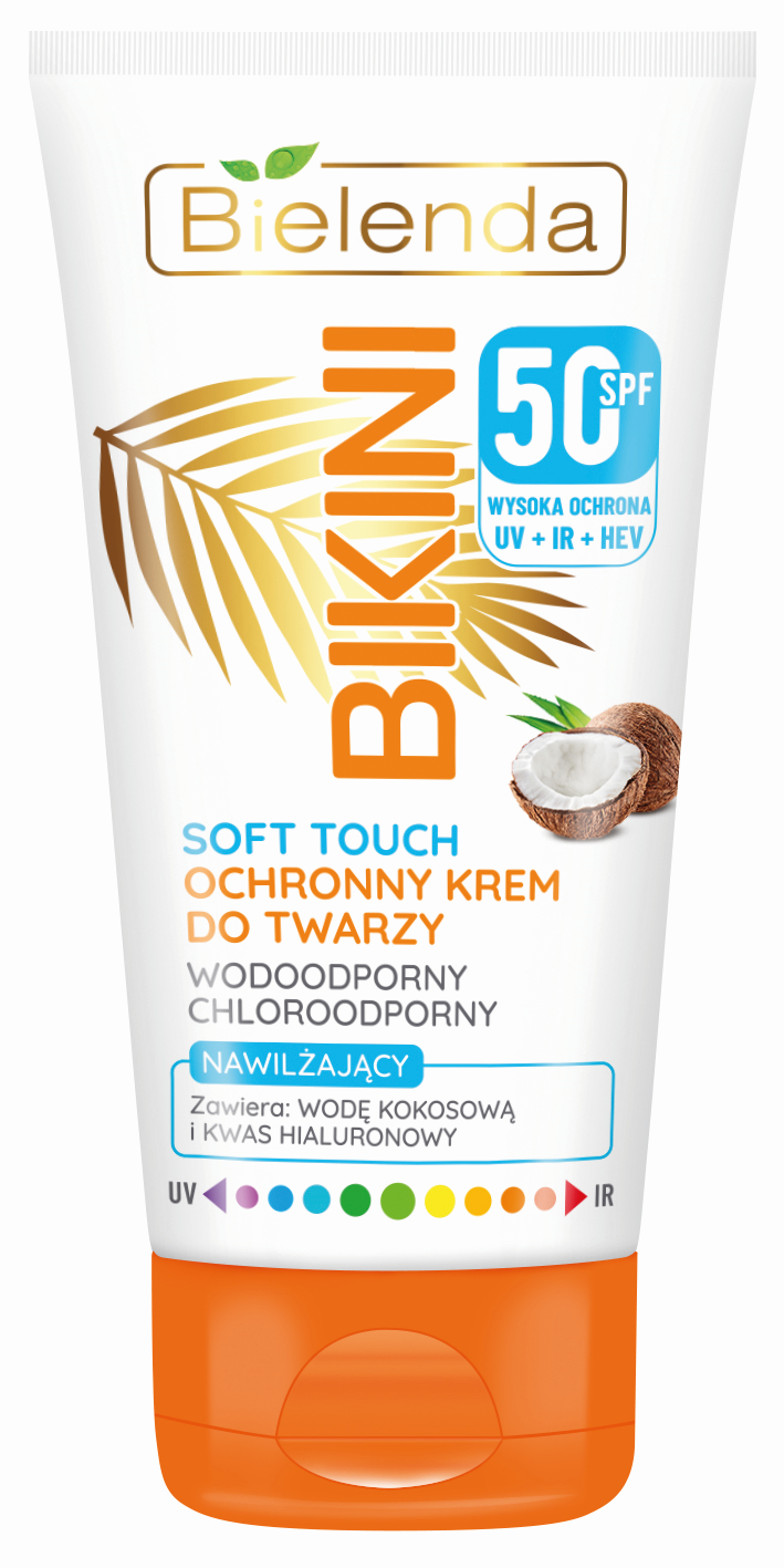 Bielenda Bikini Ochronny krem do twarzy SPF50 