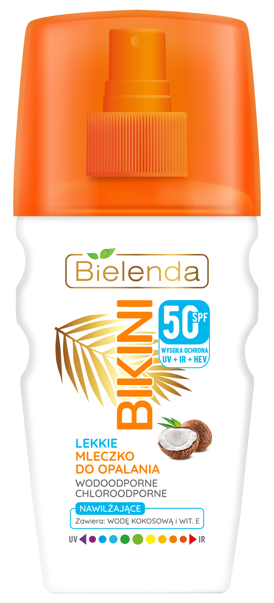 Bielenda Bikini Lekkie mleczko do opalania SPF50