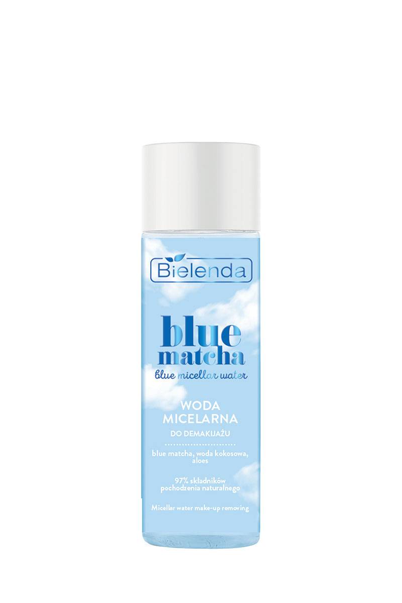 Woda micelarna do demakijażu z linii Blue Matcha markie Bielenda, ok. 20 zł / (Fot. Materiały prasowe)