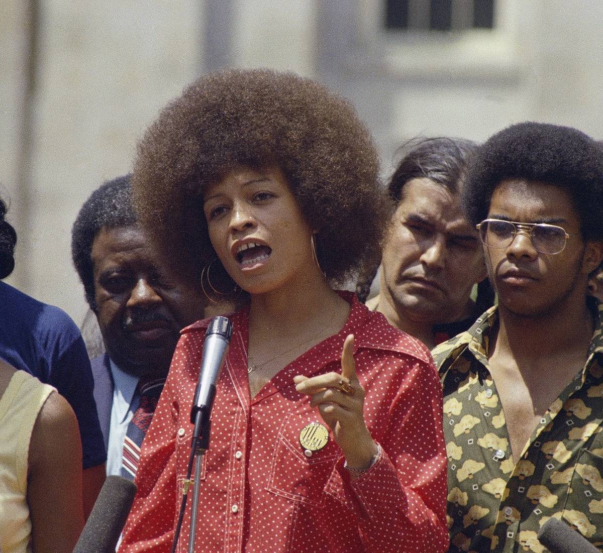 Angela Davis w 1973 roku (Fot. East News)