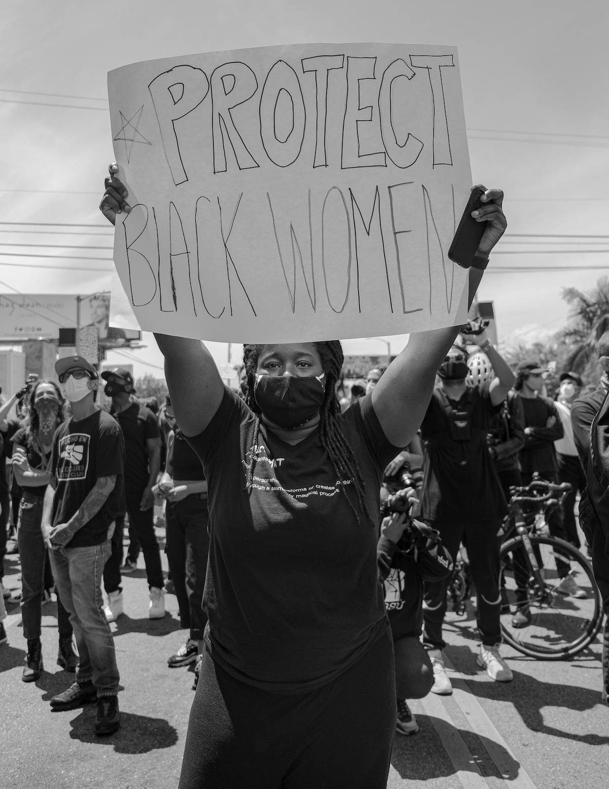 30 maja 2020 r. Protesty Black Lives Matter w Los Angeles (Fot. Stephanie Mei-Ling)