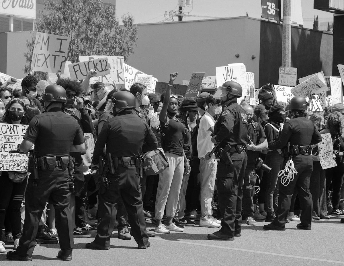 30 maja 2020 r. Protesty Black Lives Matter w Los Angeles (Fot. Stephanie Mei-Ling)