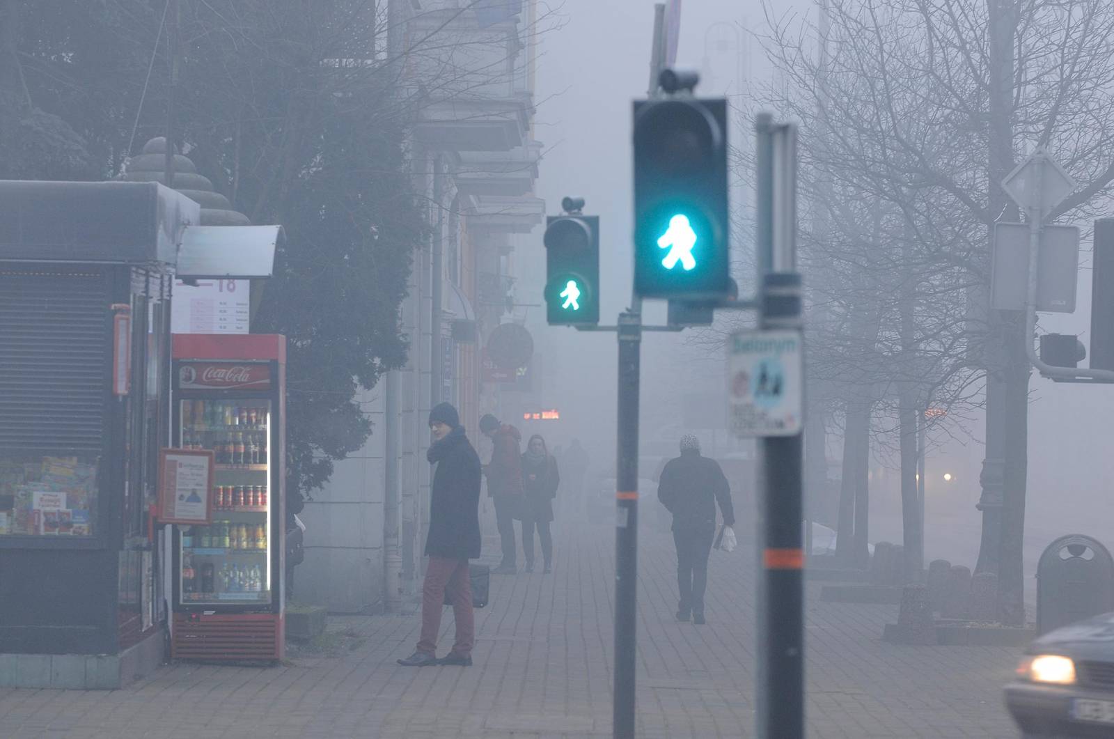 Smog w Bydgoszczy, styczeń 2019 (Fot. Getty Images)