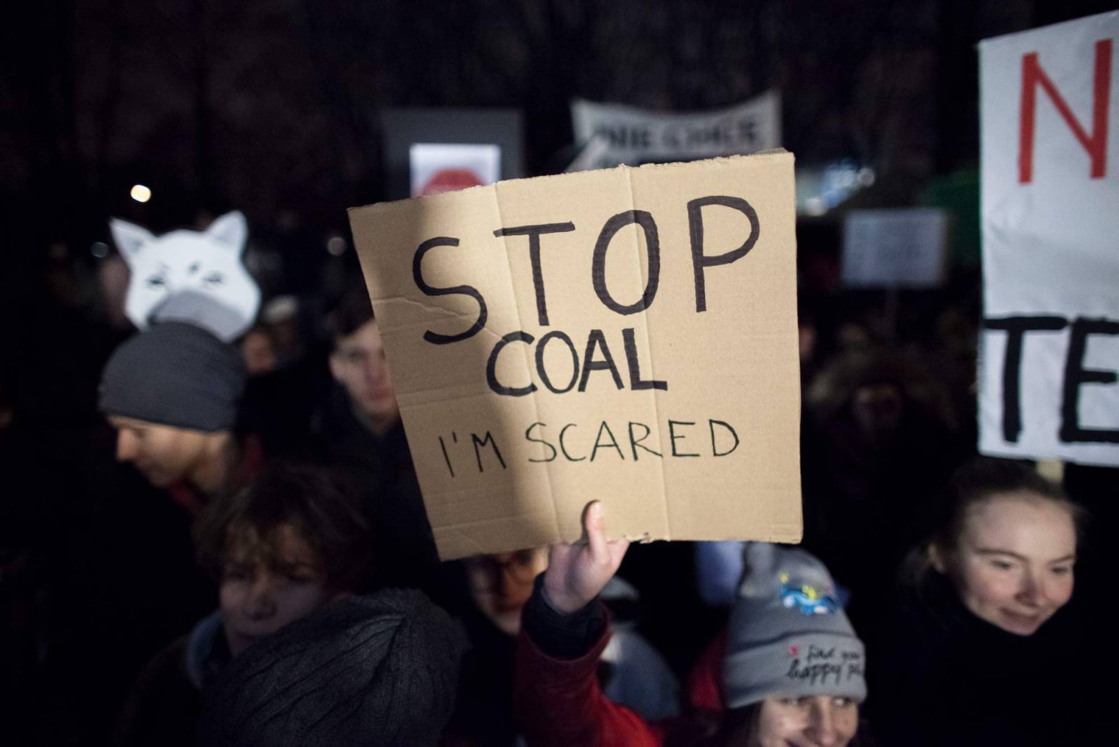 Protest w Katowicach (Fot. Getty Images)