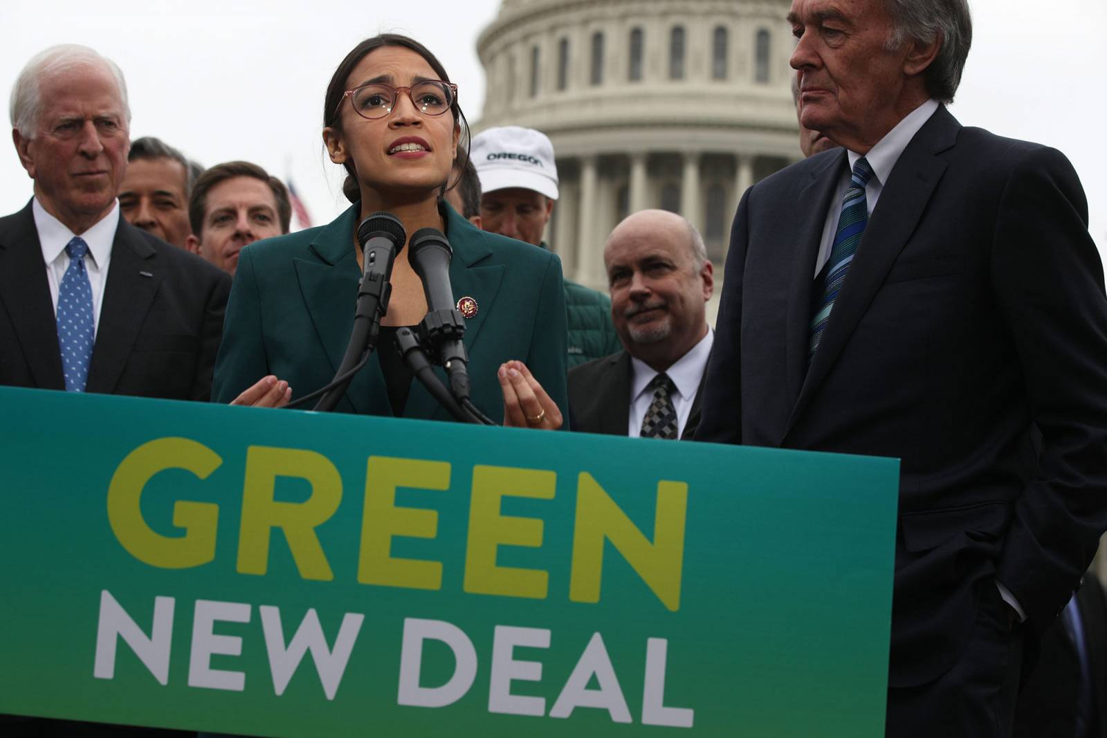  Alexandria Ocasio-Cortez, luty 2019 (Alex Wong / Staff / Getty Images)