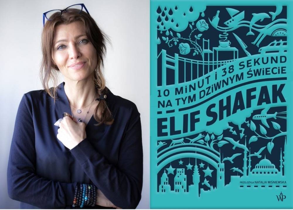 Elif Shafak i jej książka (Fot. Getty Images i materiały prasowe)