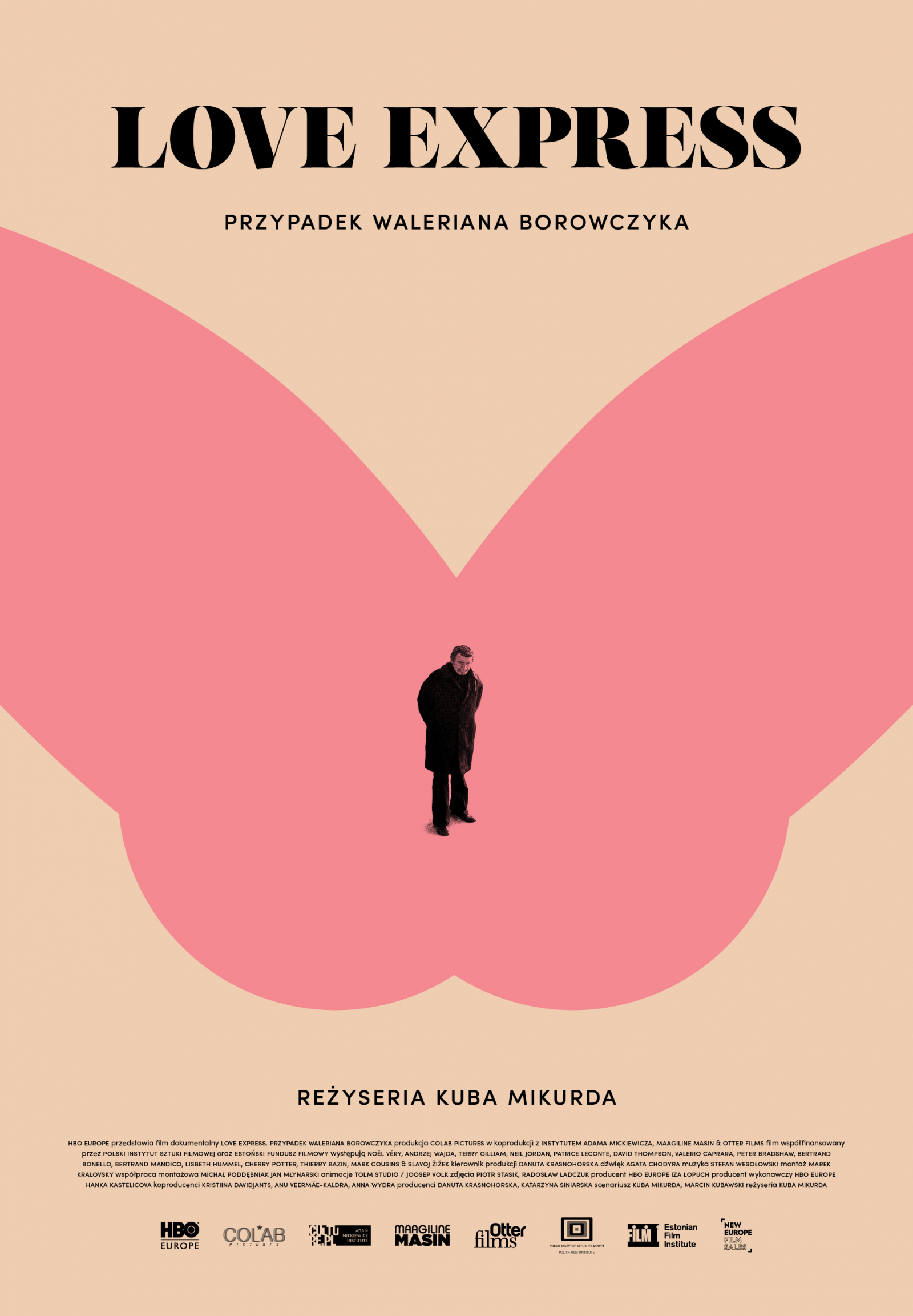 Plakat do filmu Love Express. Przypadek Waleriana Borowczyka (Fot. Materiały prasowe HBO)