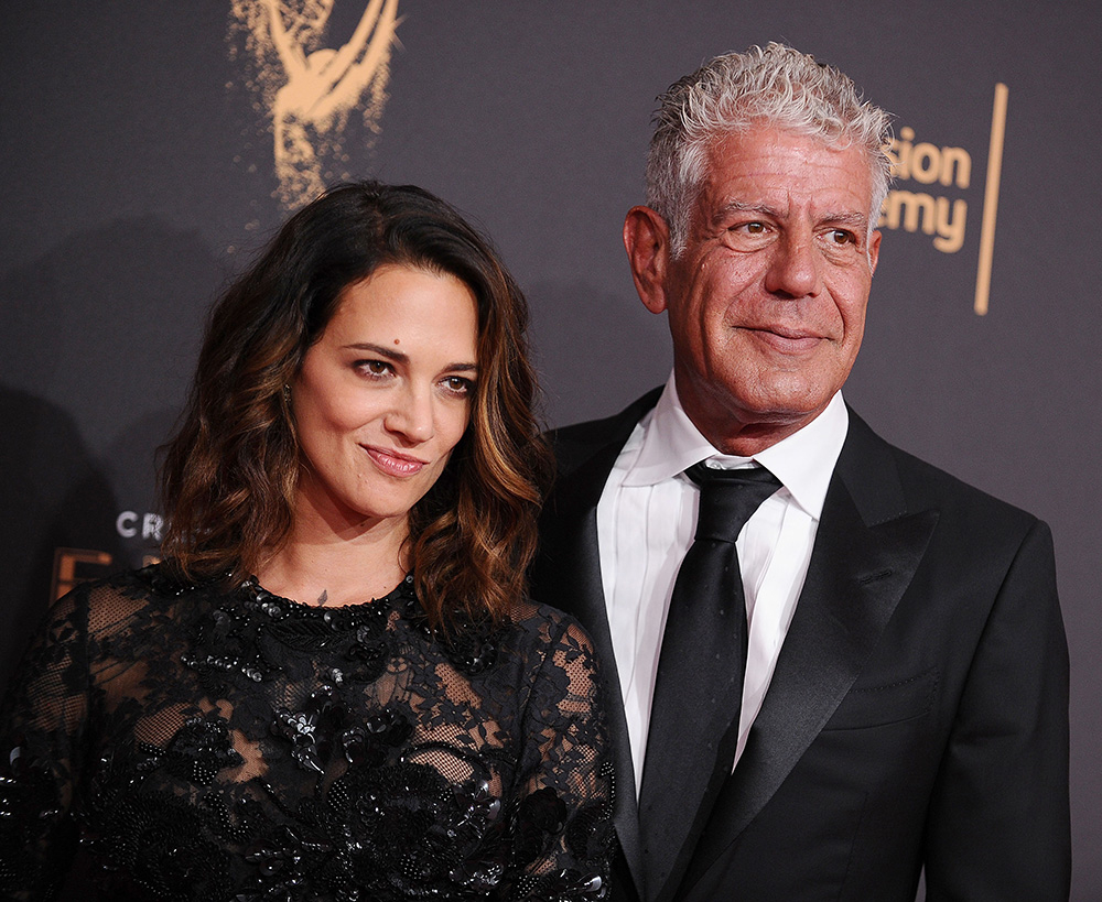 Anthony Bourdain i Asia Argento (Fot. Jason LaVeris, Getty Images)