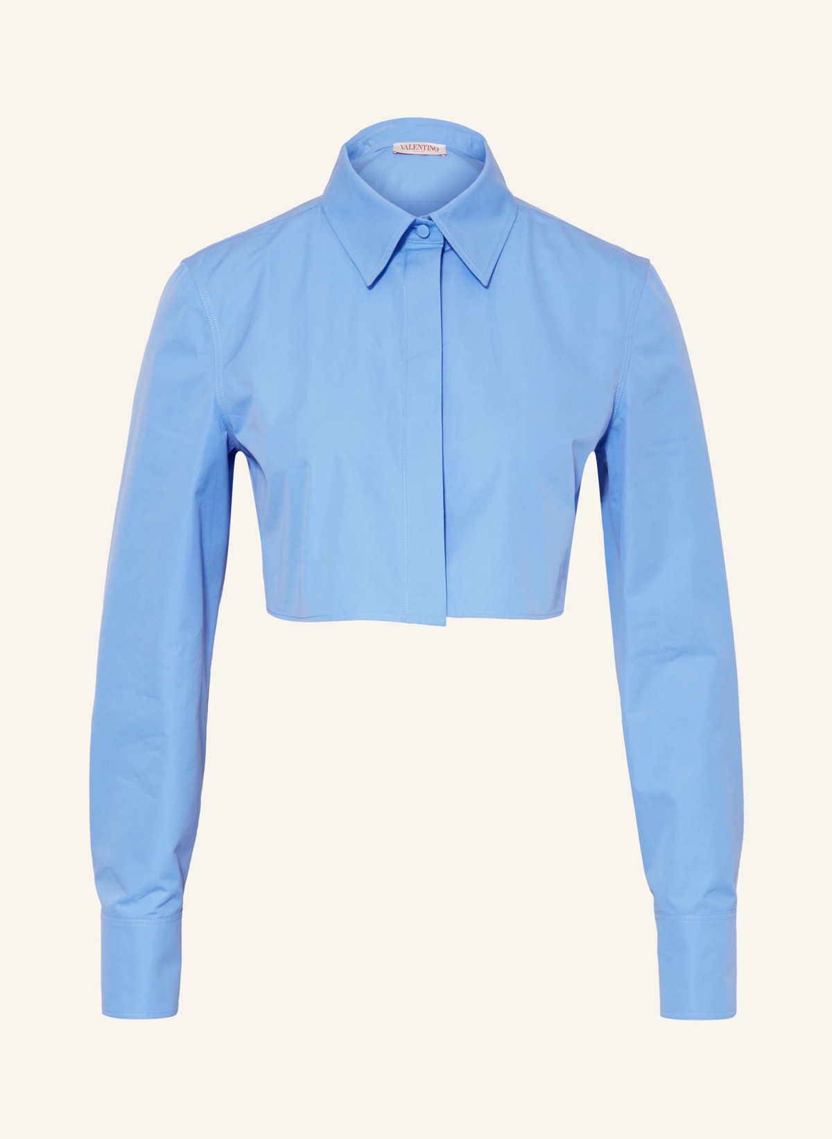 Modern tailoring w kolekcjach marek na wiosnę-lato na breuninger.com. Krótka koszula.