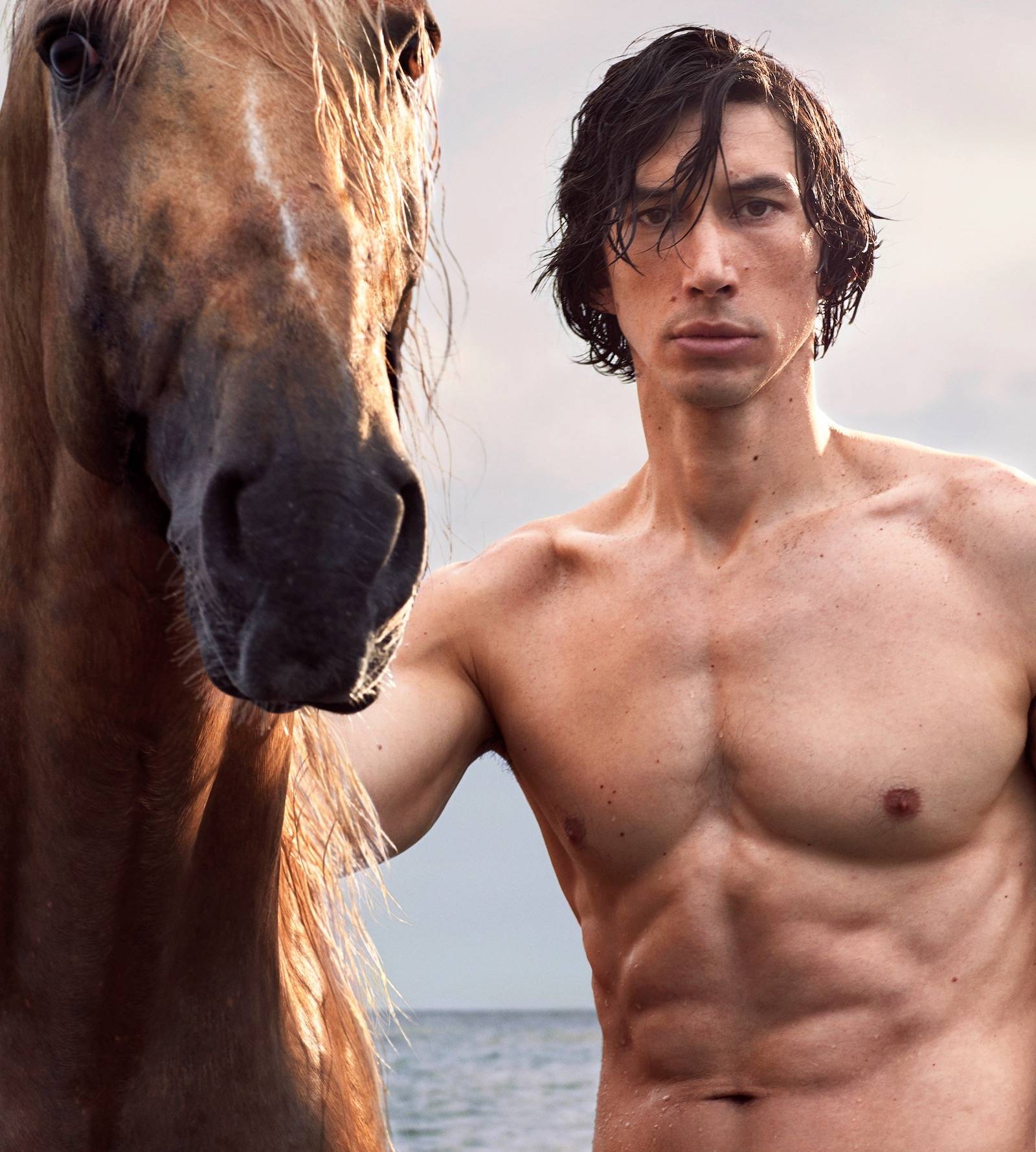 Adam Driver w kampanii reklamowej zapachu Burberry Hero (Fot. Materiały prasowe)