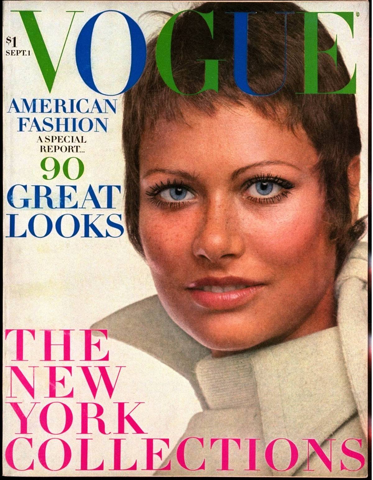 Okładka wrześniowego numeru Voguea z 1969 roku