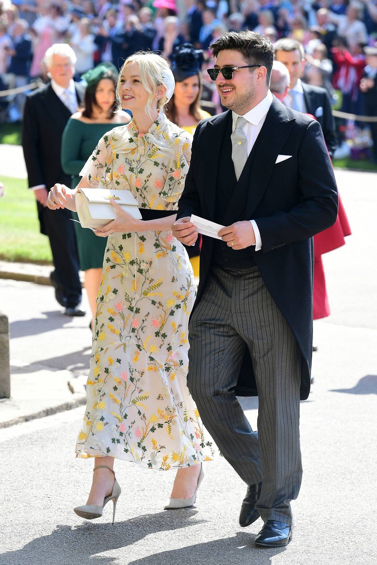 Carey Mulligan z mężem Marcusem Mumfordem (Fot. Getty Images)
