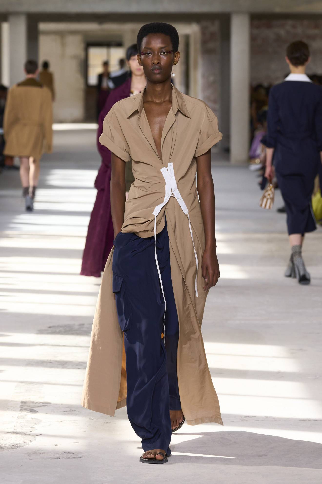 Dries Van Noten wiosna-lato 2024 / (Fot. Spotlight. Launchmetrics )