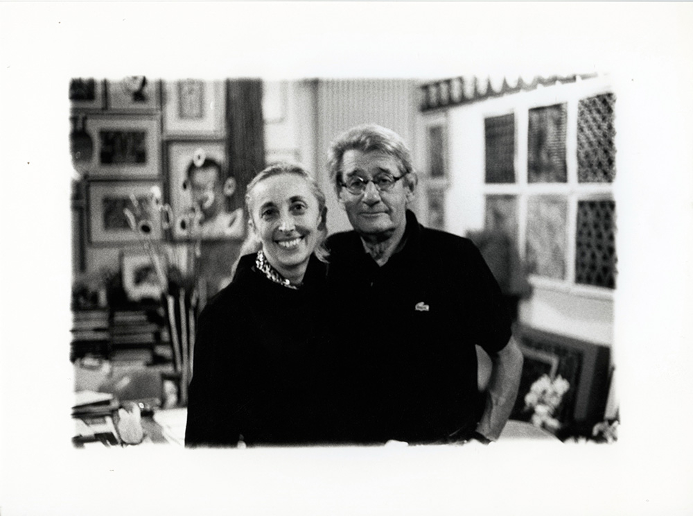 Carla Sozzani i Helmut Newton (Fot. Fondazione Sozzani, materiały prasowe)