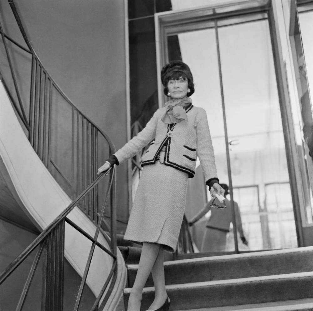 Coco Chanel (Fot. Michael Hardy/Daily Express/Hulton Archive/Getty Images)