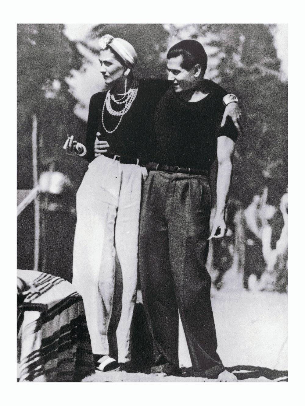 Gabrielle Chanel i Serge Lifar (Fot. materiały prasowe)