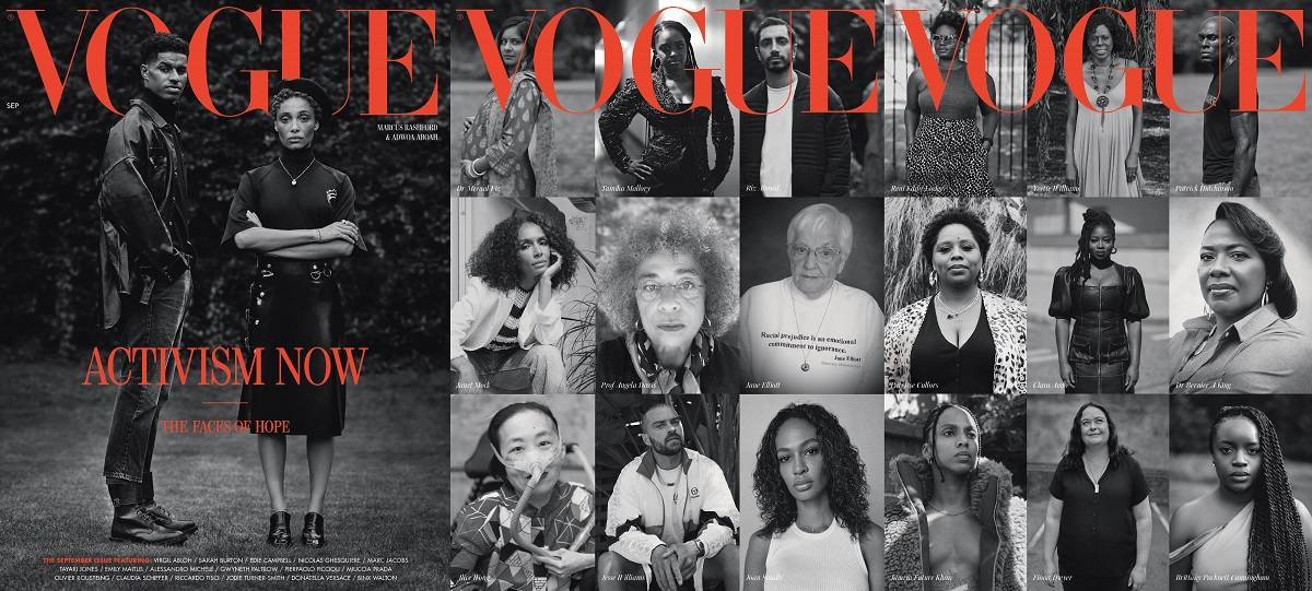Vogue UK wrzesień 2020 (Fot. Materiały prasowe)