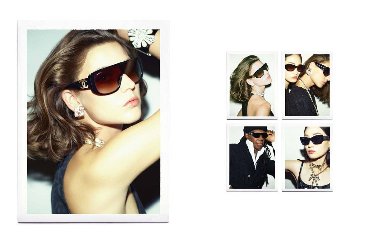 Chanel 2023 Eyewear campaign / (Fot. Materiały prasowe)