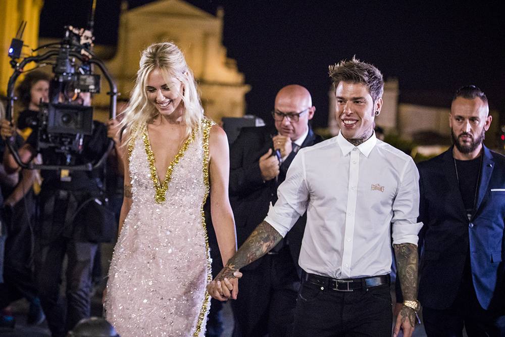 Chiara Ferragni i Fedez (Fot. Claudio Lavenia/GC Images)