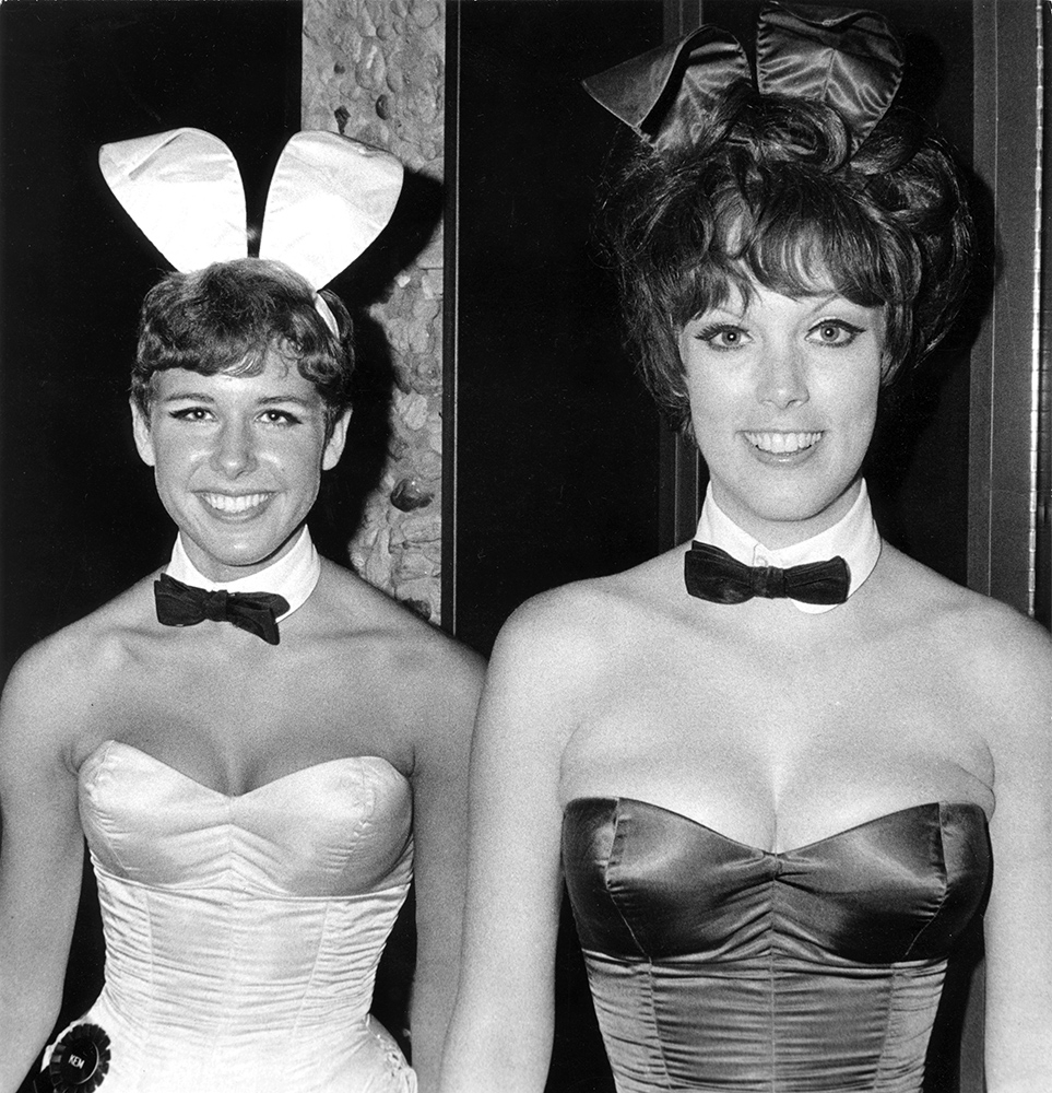 Króliczki resorcie Playboya w 1968 roku (Fot. Ron Pownall, Getty Images)