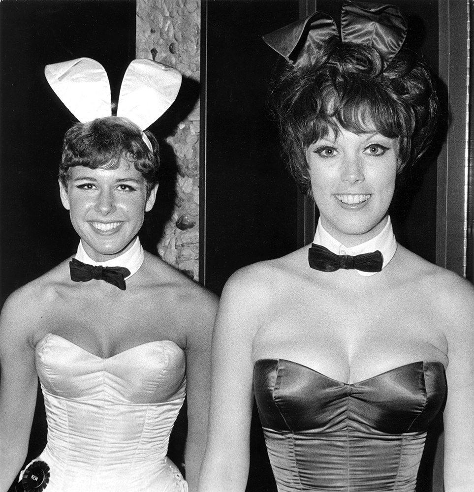 Króliczki resorcie Playboya w 1968 roku (Fot. Ron Pownall, Getty Images)
