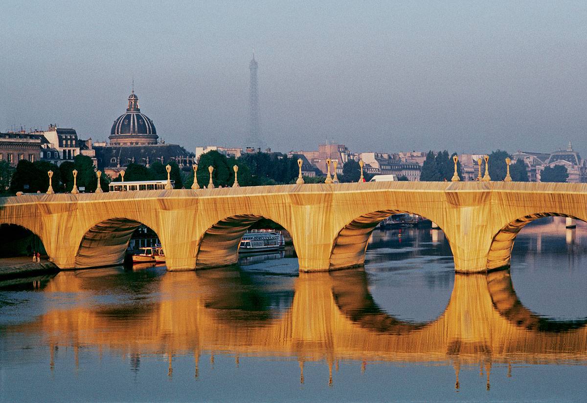 Christo i Jeanne-Claude, The Pont Neuf , Paryż (Fot. Christo and Jeanne-Claude Foundation)