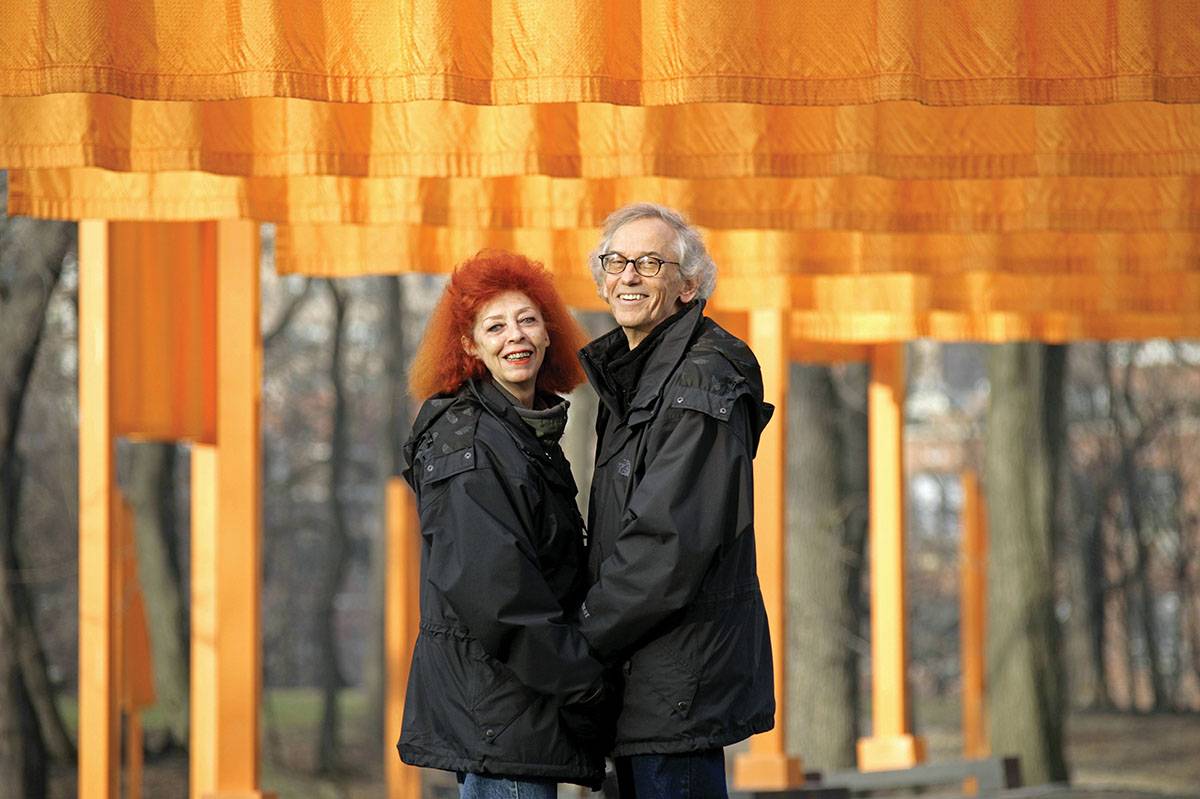 Christo i Jeanne-Claude (Fot. Christo and Jeanne-Claude Foundation)