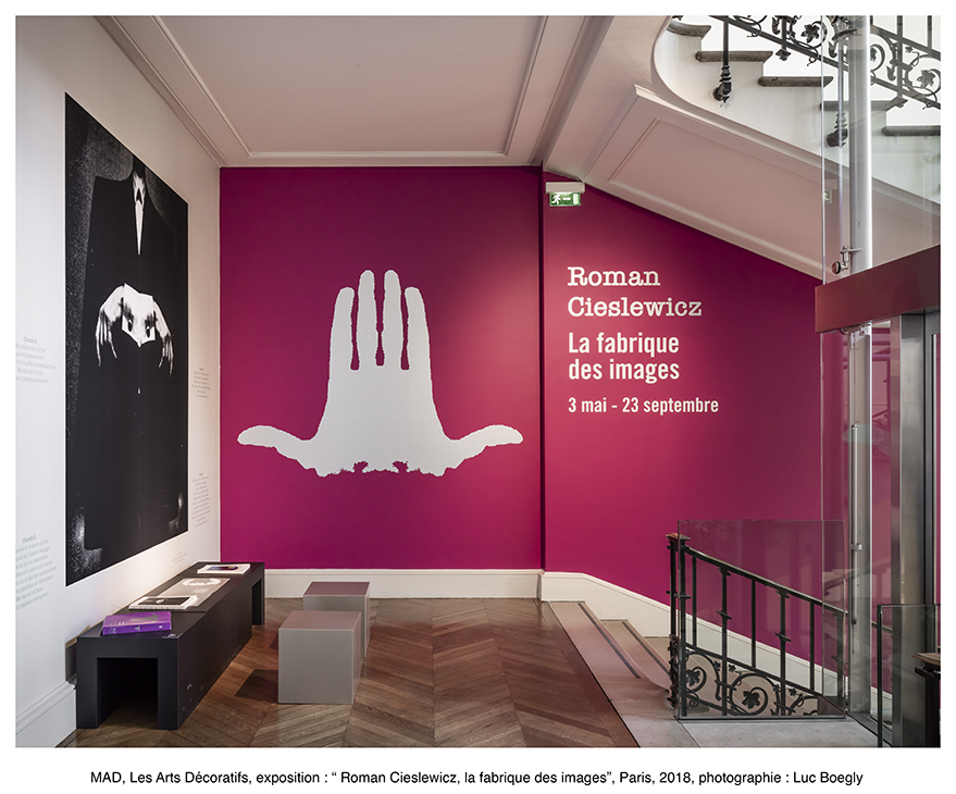 Wystawa Romana Cieślewicza w Musée des Arts Décoratifs w Paryżu (Fot. Materiały prasowe Musée des Arts Décoratifs)