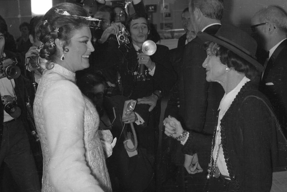 Ava Gardner i Coco Chanel (Photo by NOA/Roger Viollet via Getty Images)