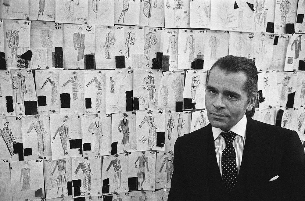 Karl Lagerfeld jako świeżo upieczony Dyrektor Kreatywny Chanel (Fot. John van Hasselt - Corbis, Getty Images)