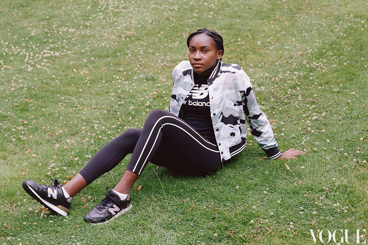 Coco Gauff dla Vogue US