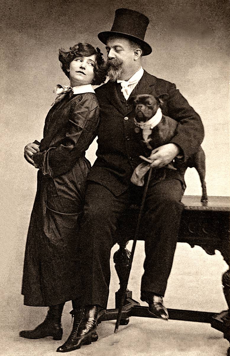 Colette i Willy, około 1900 rok