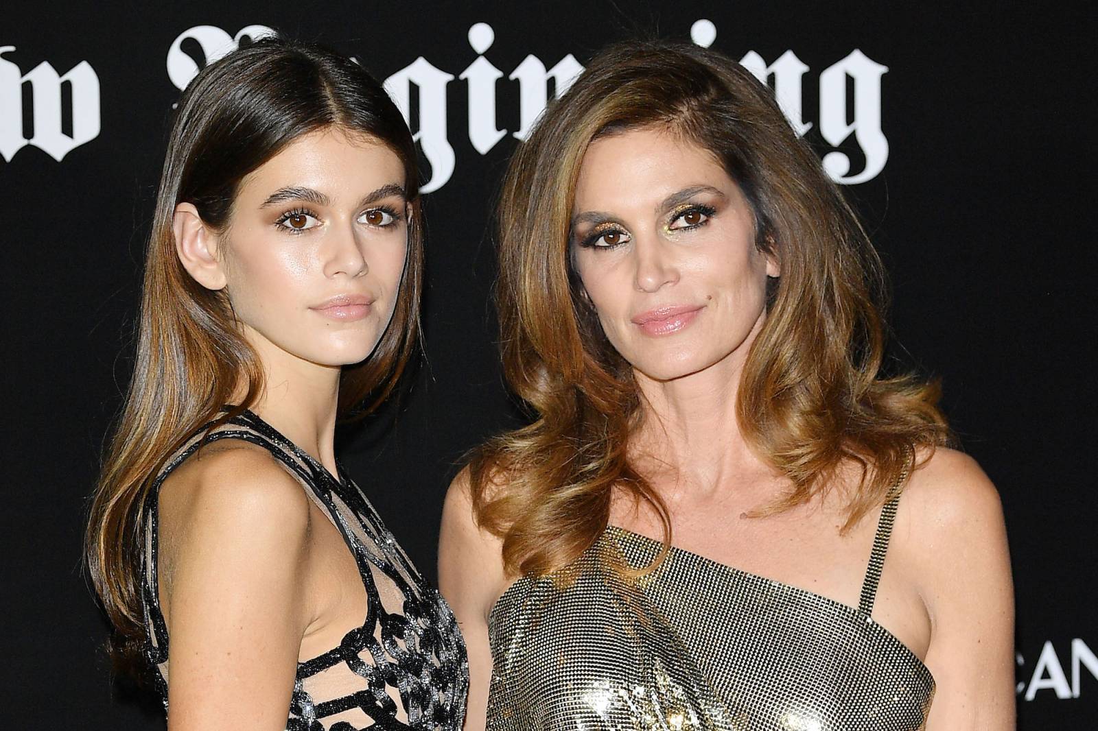 Kaia Gerber i Cindy Crawford (Fot. Getty Images)