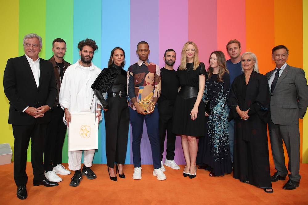 Thebe Magugu wśród członków jury LVMH Prize (Fot. Getty Images)