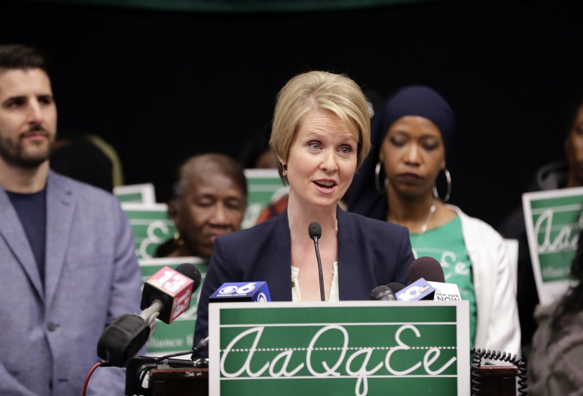 Cynthia Nixon ubiega się o nominację Partii Demokratycznej na urząd gubernatora stanu Nowy Jork / Fot. AP/EAST NEWS