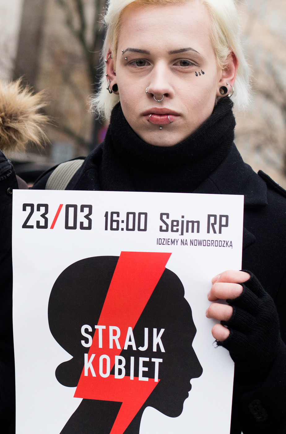 Czarny Protest 23.03.2018 (Fot. Luka Łukasiak)