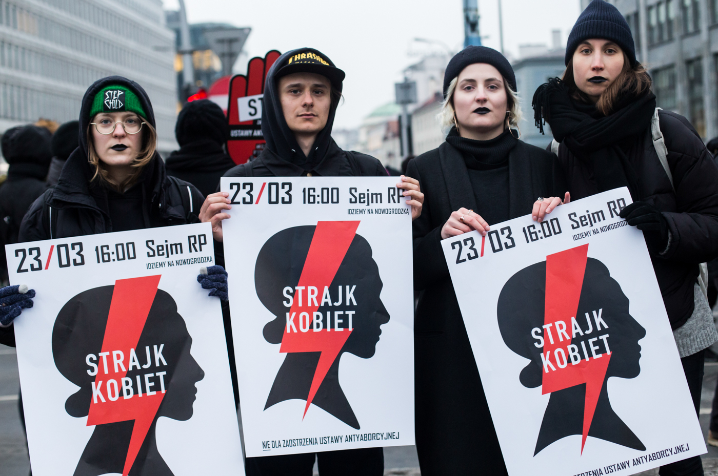 Czarny Protest 23.03.2018 (Fot. Luka Łukasiak)