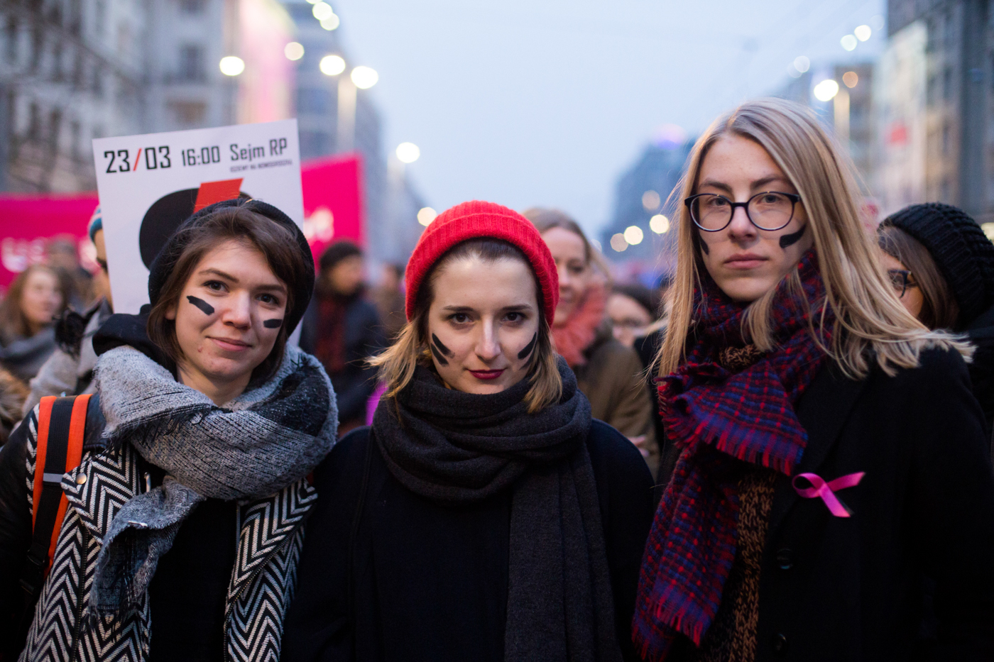 Czarny Protest 23.03.2018 (Fot. Luka Łukasiak)