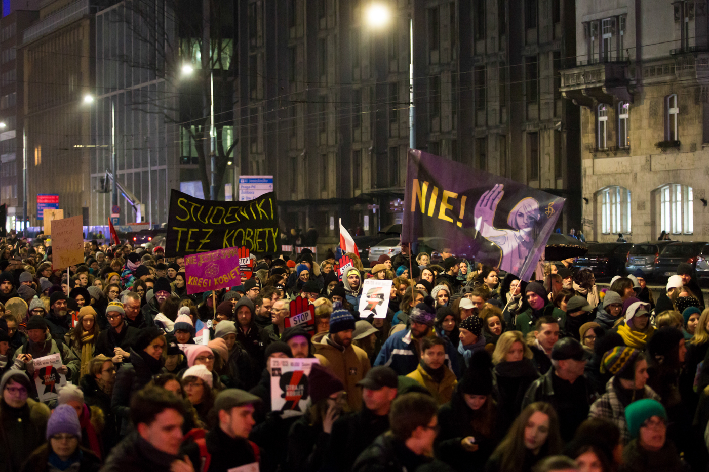 Czarny Protest 23.03.2018 (Fot. Luka Łukasiak)