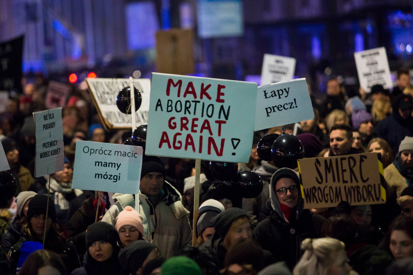 Czarny Protest 23.03.2018 (Fot. Luka Łukasiak)