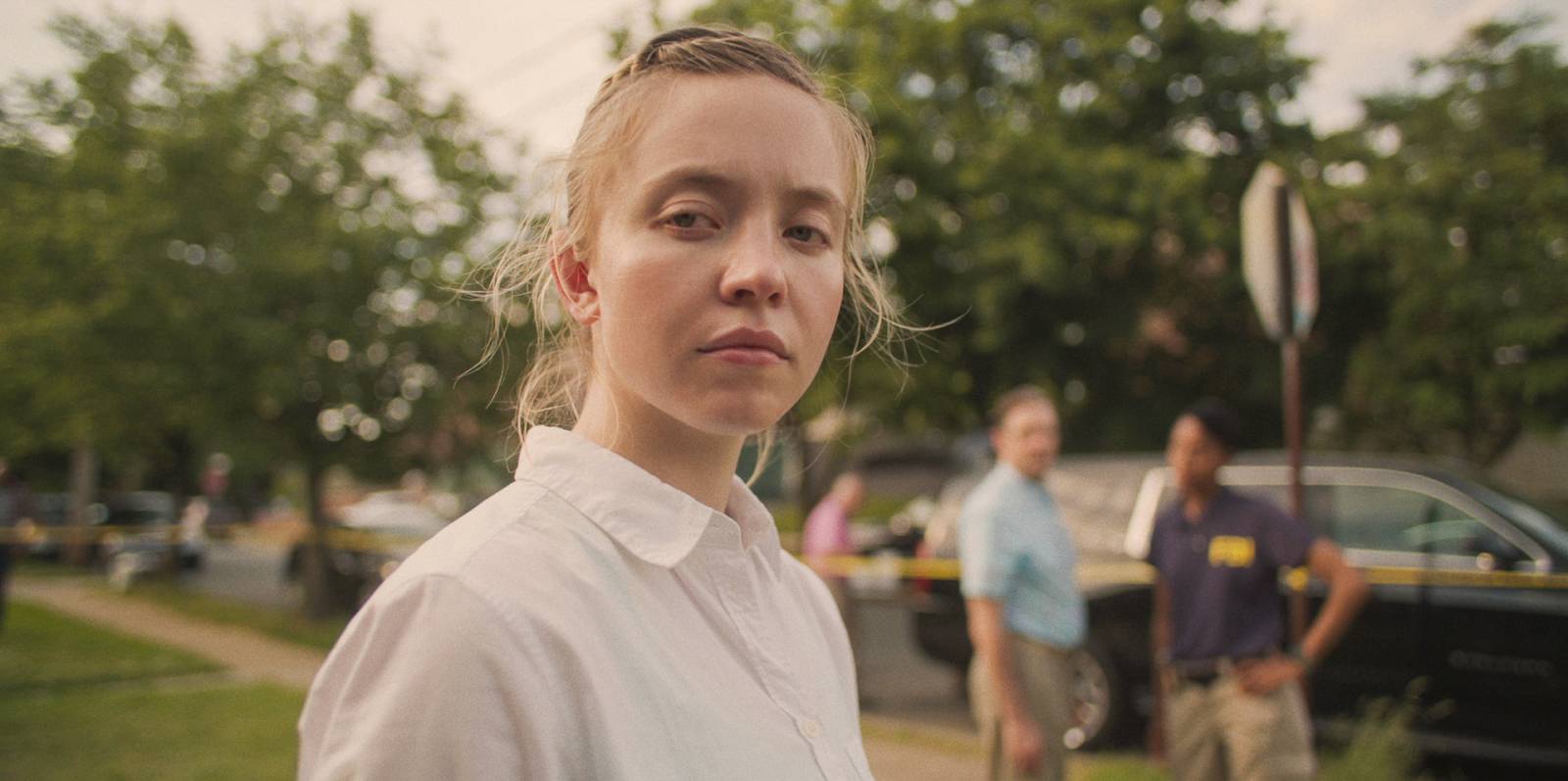 Sydney Sweeney jako Reality Winner, „Reality, reż. Tina Satter (Fot. Warner Bros.)